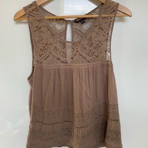 American Eagle Sleeveless Summer Blouse Tank Top